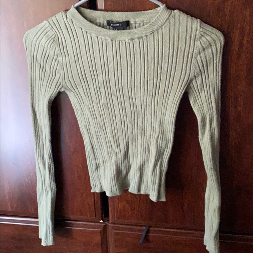 Tight sweater